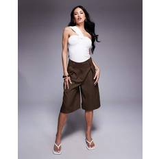Shorts River Island Tailored Bermuda Short - Brown