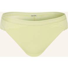 Calvin Klein Gula Trosor Calvin Klein Modern Lace Ljusgula Stringtrosor I Tangamodell