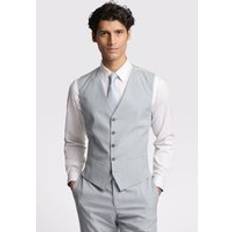 Ted Baker Vests Ted Baker Heath Slim Fit Sharkskin Waistcoat - Blue