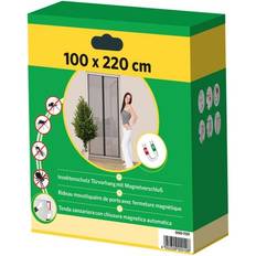 Curtains & Accessories EasyLife Is-A Magnet Türvorhang Basic Polyester 100 220 cm Anthrazit Grau 210 cm x