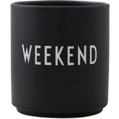 Design Letters Favorite Weekend Black Mugg 25cl