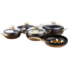 Fairmont Park Mimi Cookware Set with lid 9 Parts