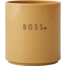 Design Letters Favorite Mini Boss Yellow Mug 17.5cl