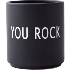 Design Letters Favorite You Rock Black Mug 25cl