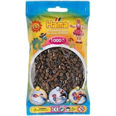 Bruna Pyssel Hama Midi Beads Brown 1000pcs