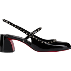 Block Heel - Women Heels & Pumps Christian Louboutin Janispikes - Black