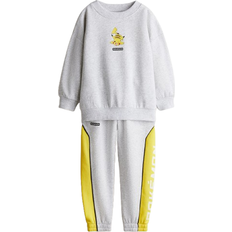 H&M Tracksuits H&M Boys 2-Piece Block-Coloured Set - Grey