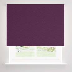 Purple Roller Blinds Dunelm Luna Blackout 91x162cm