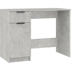 vidaXL 811497 Concrete Grey Skrivbord 50x100cm