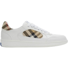Burberry Leather Check Terrace M - White/Sand