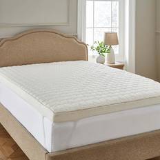 Dorma Tencel Blend Memory Foam Topper Mattress Cover White (200x150cm)