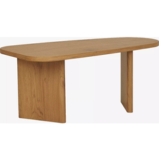 Ovale Sofaborde House Nordic Melo Natural Sofabord 50x100cm