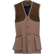 Laksen Astor Leith Shooting Vest - Brown