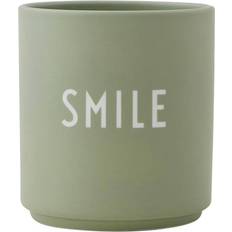 Design Letters Favorite Smile Green Mug 25cl