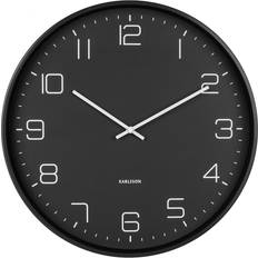Karlsson Lofty Black Väggklocka 40cm