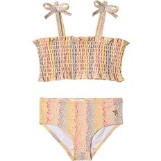 Piger Bikinier Børnetøj Wheat Multi Rainbow Bikini Carla Pink