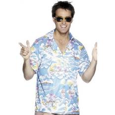 Smiffys Hawaiian Shirt Blue
