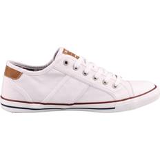 Mustang Sko Mustang Lace Up Low M - White
