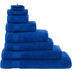 Egyptian Cotton Guest Towels Dunelm Egyptian Cotton Guest Towel Blue (60x40cm)