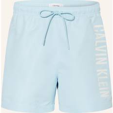 Calvin Klein Återvunnet material Badbyxor Calvin Klein Medium Drawstring Swim Shorts - Blue