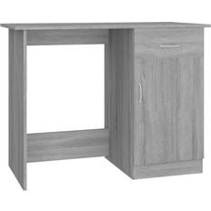 VidaXL Skrivbord vidaXL 815421 Grey Sonoma Oak Skrivbord 50x100cm