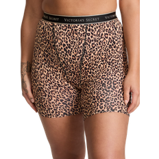 Victoria's Secret Logo Cotton High Waist Boxer Brief - Print