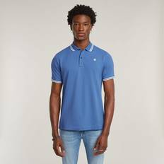 G-Star Polo Shirts G-Star Striped polo shirt Dunda - Bleu
