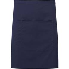 Aprons Premier Colors Front Pocket Waist Apron - Black