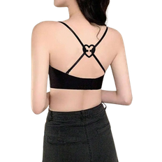 Lingerie Accessories Shein 4pcs/Set Love Shaped Bra Strap Clip