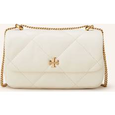 Tory Burch Hvid Skuldertasker Tory Burch Uld Skuldertaske Kira Diamond Mini - Beige