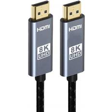 HDMI HMDI 2.1 8K 60hz 4K 120hz Weave Cable 48Gbps