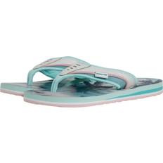 Blue Flip-Flops Weird Fish Thurleston Palm Tree Flip Flops - Aqua Marine