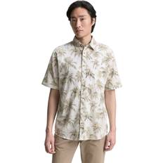 Tom Tailor Herre Skjorter Tom Tailor Skjorte - Beige/Navy/Hvid