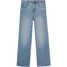Danila Wide-Leg High-Rise Jeans - Medium Blue