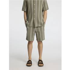 Herre - Stribede Shorts Selected Slhcomfort Brody Sal Shorts - Green