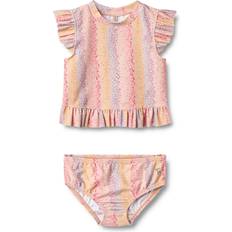 Wheat 12-18M Badkläder Wheat Swim Set 2-Piece Alma - Rosa