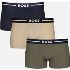 HUGO BOSS Beige Men's Underwear HUGO BOSS Men's 3-Pack Bold Boxer Trunks - Navy/Khaki/Beige