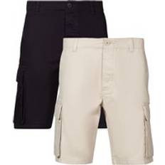 Cotton Cargo Shorts - Navy