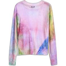 Lila Tröjor Desigual Lilac Long Sleeve T-Shirt - Multicolor