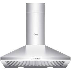 Extractor Fans Midea MVP30W6AST 30 in 450 CFM Convertible Ducted Wall Mounted Range Hood30"