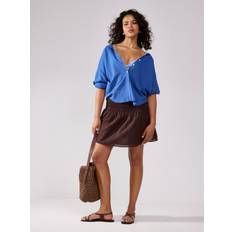 Lindex Skirts Lindex Mini Skirt With Smocked Waist