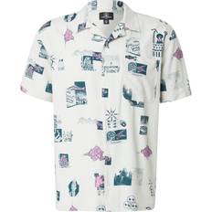 Volcom Overdele Volcom Mistostone Skjorte - Blå/Lysegrå/Pink