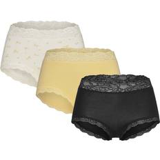 Spets Kläder Lindex Brief High Emelie Lace 3 P - Multi/Patterned