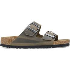 Birkenstock Arizona Natural Leather Oiled - Faded Khaki