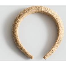 Beige Headbands Mango Natural Fibre Headband - Beige