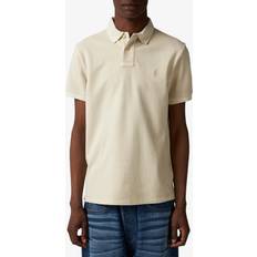Polo Ralph Lauren Polo Shirts on sale Polo Ralph Lauren Player Logo Mineral-Dyed Shirt - Natural