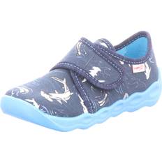 Superfit Hausschuhe Superfit Kinder-Hausschuh Bublle Klett - Blau