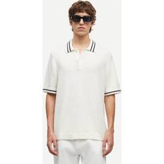Samsøe Samsøe Herre Polotrøjer Samsøe Samsøe Bluser & T-shirts Sapedro - Clear Cream