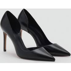 Mango Shoes Mango Asymmetrical Heeled Shoes - Black