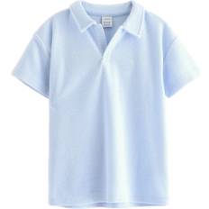 Pikétröjor Barnkläder Lindex Shirt Ss Terry - Blå